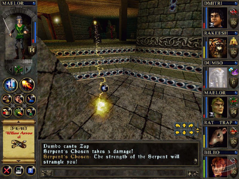 Скриншот из игры Wizards & Warriors: Quest for the Mavin Sword - 10