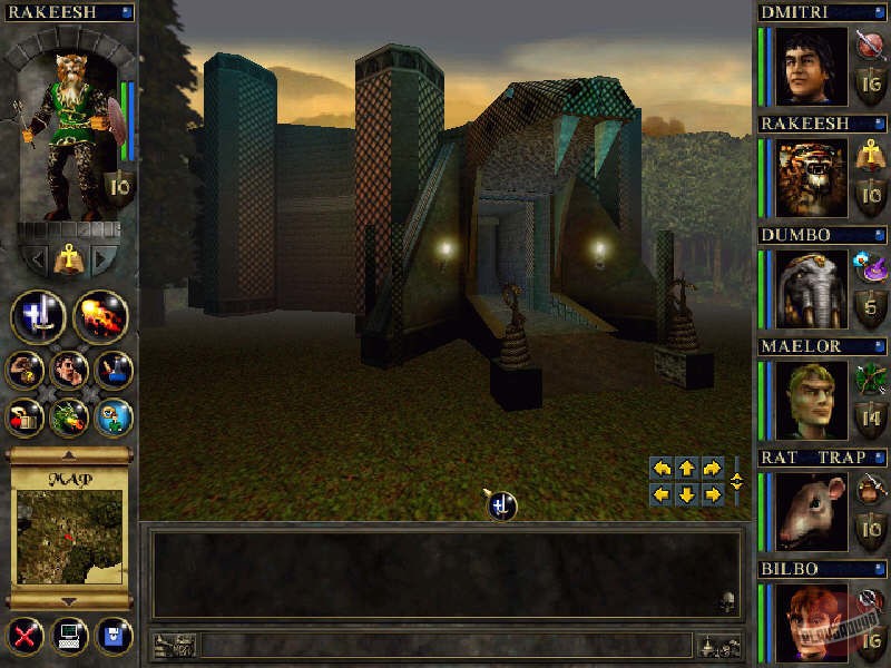 Скриншот из игры Wizards & Warriors: Quest for the Mavin Sword - 1