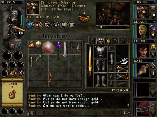 Скриншот из игры Wizards & Warriors: Quest for the Mavin Sword - 12