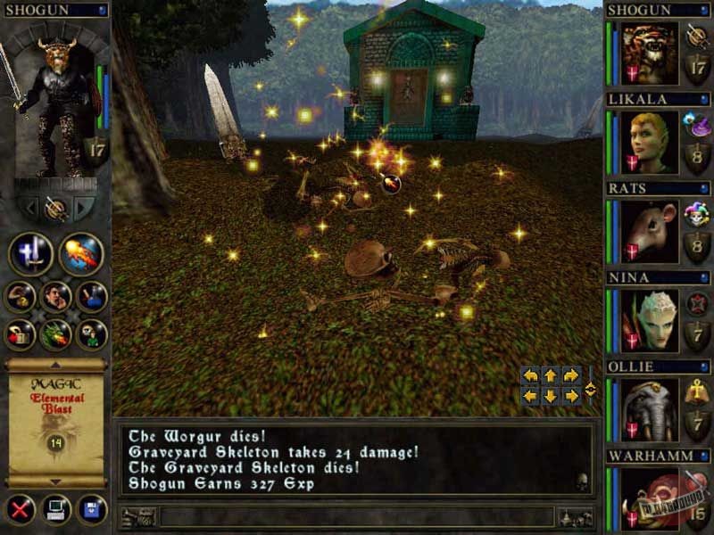 Скриншот из игры Wizards & Warriors: Quest for the Mavin Sword - 14