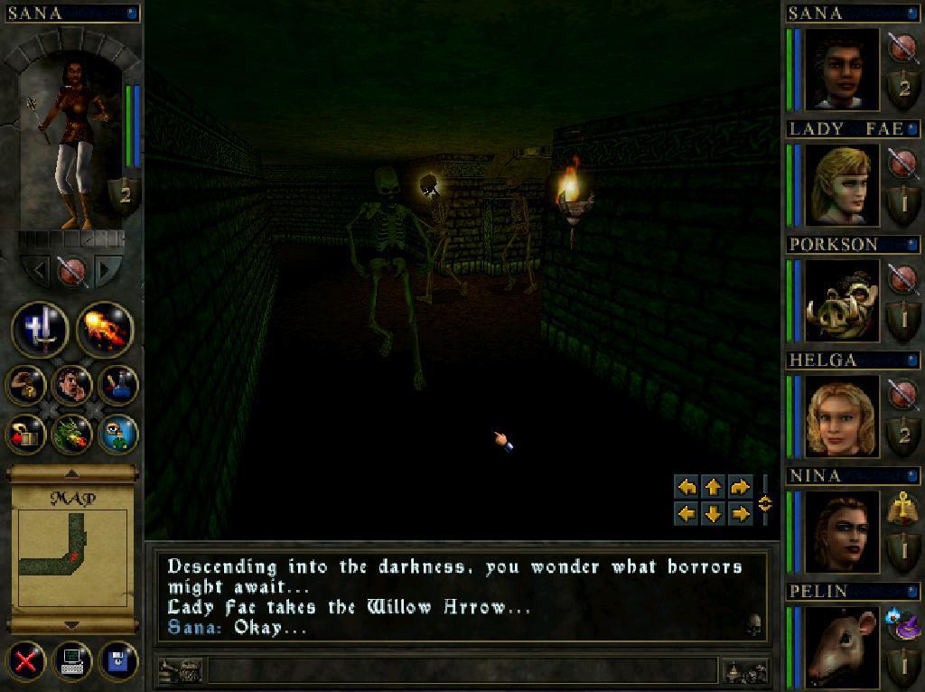 Скриншот из игры Wizards & Warriors: Quest for the Mavin Sword - 36