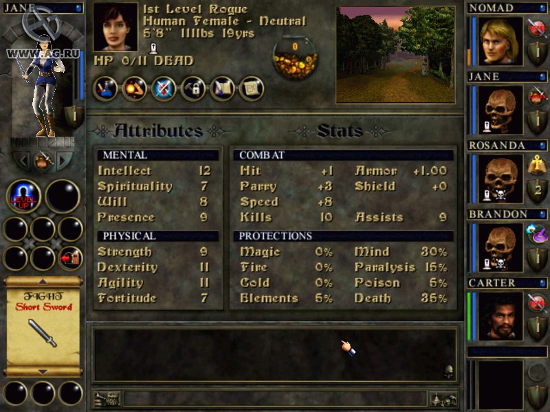 Скриншот из игры Wizards & Warriors: Quest for the Mavin Sword - 79