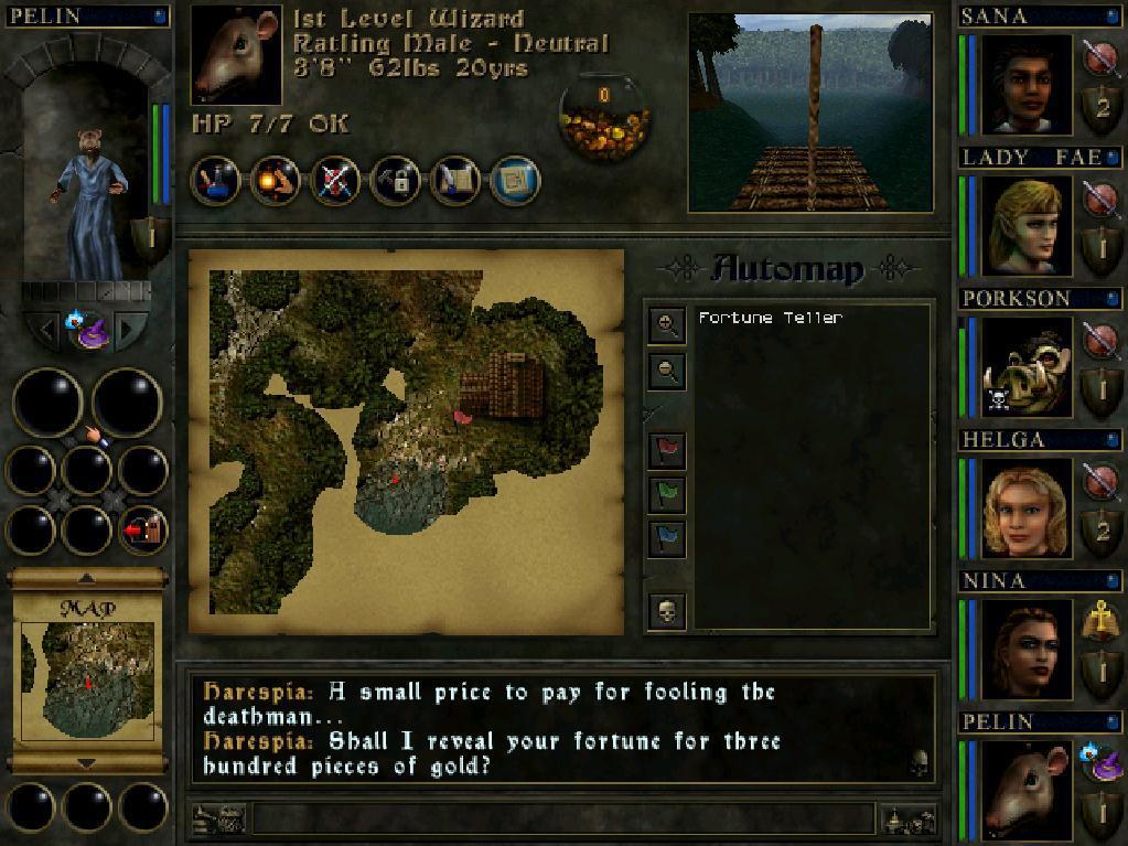 Скриншот из игры Wizards & Warriors: Quest for the Mavin Sword - 61