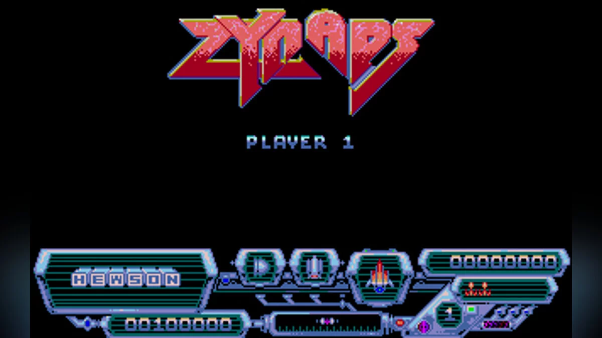 Скриншот из игры Zynaps - 6