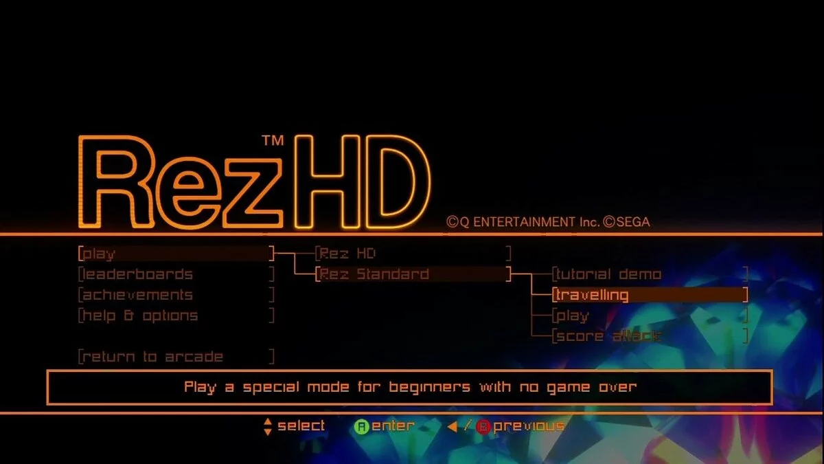 Скриншот из игры Rez - 18