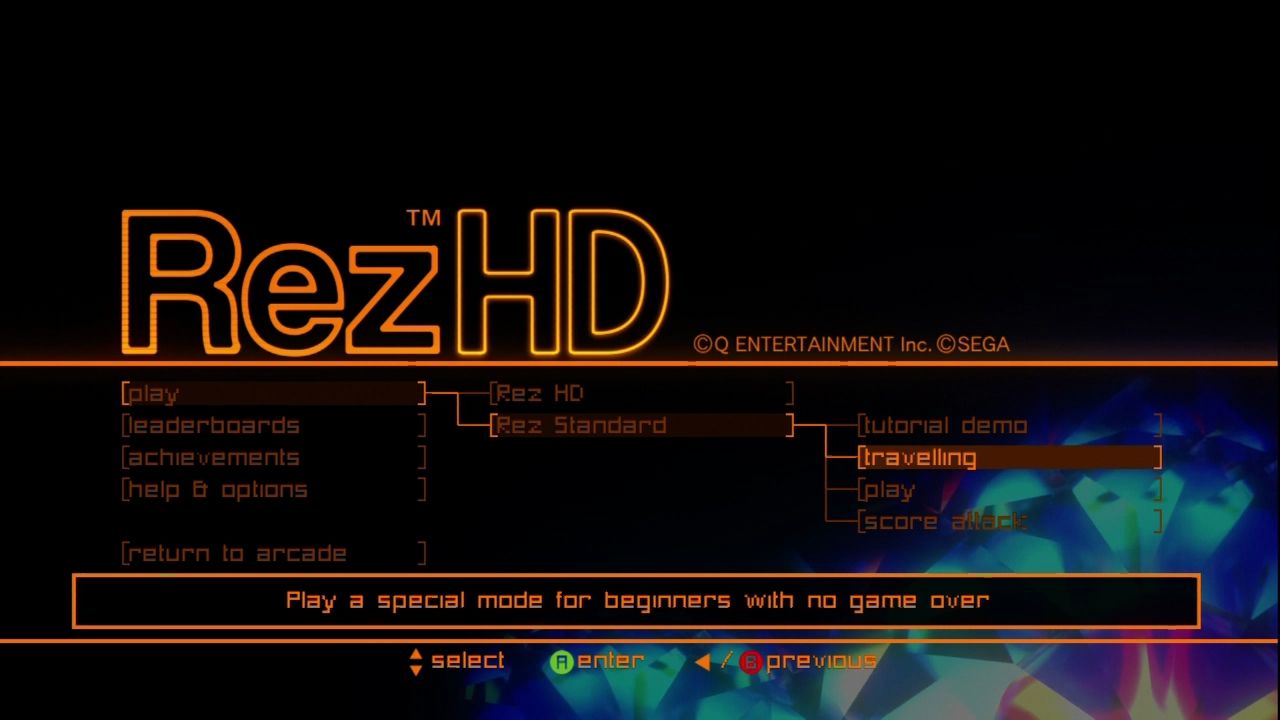 Скриншот из игры Rez - 4