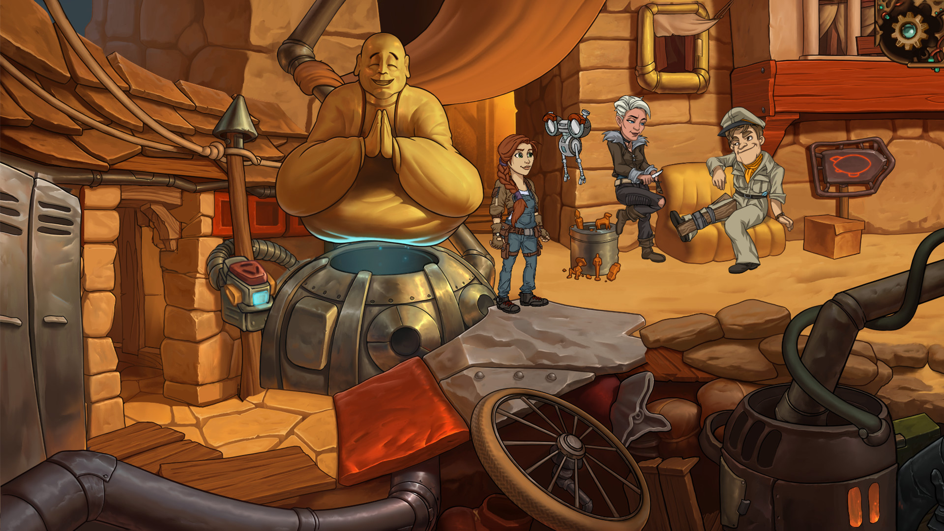 Скриншот из игры Brassheart - 15