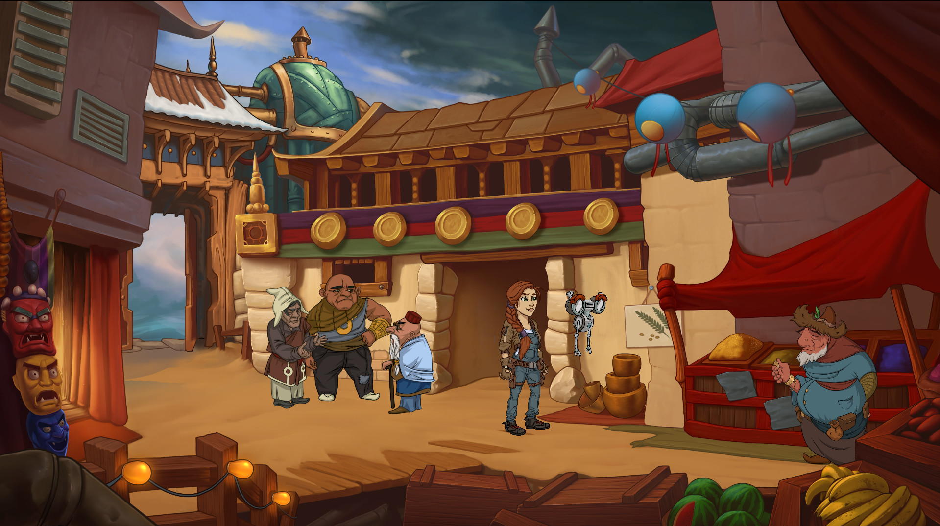 Скриншот из игры Brassheart - 2