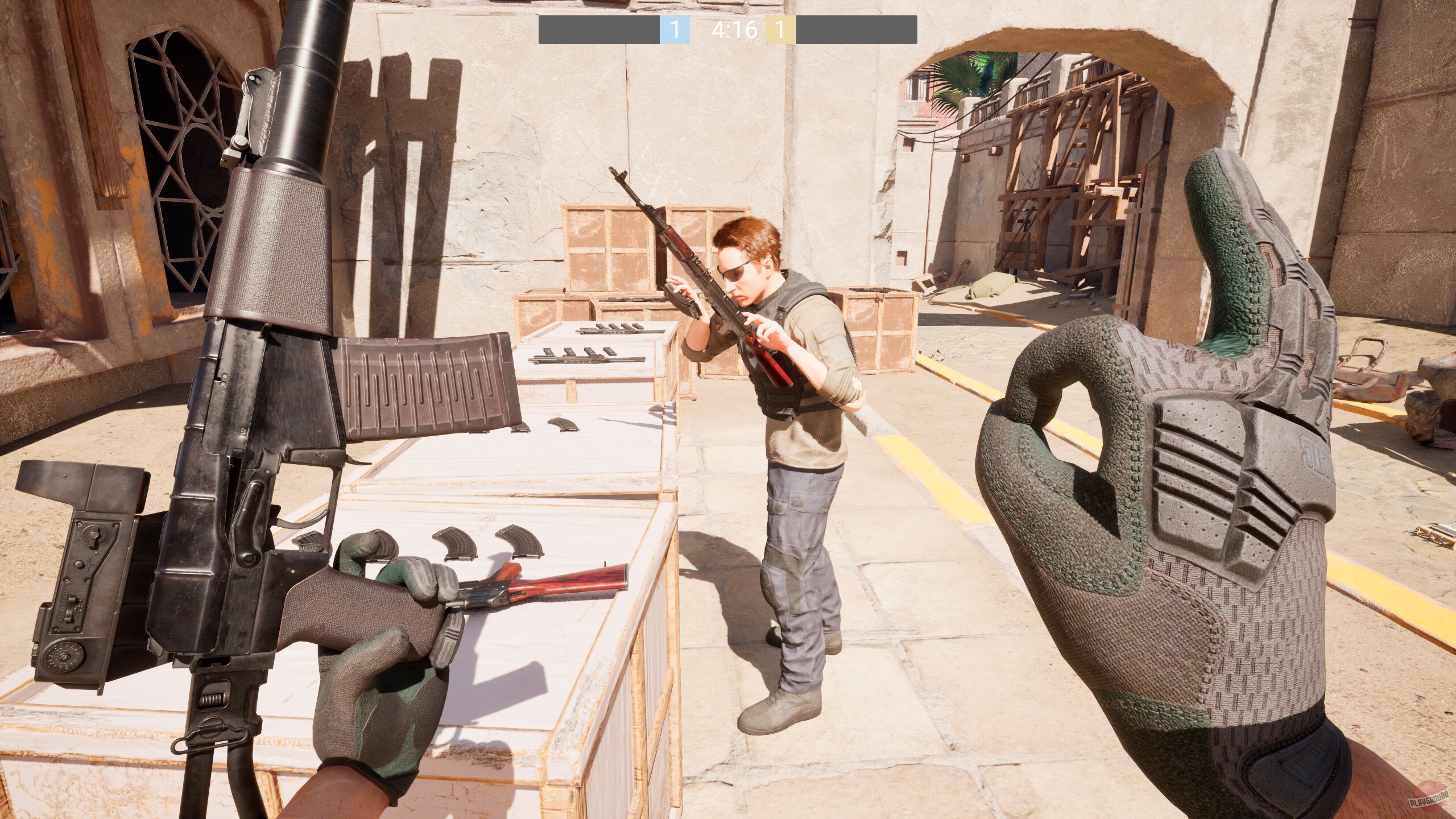 Скриншот из игры Hand Simulator: Shooter - 4