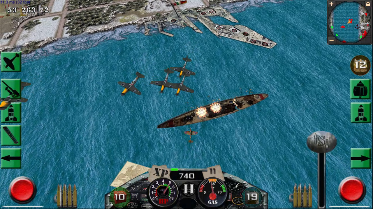 Скриншот из игры War Birds: WW2 Air strike 1942 - 16