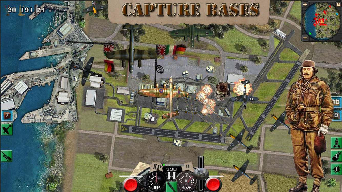 Скриншот из игры War Birds: WW2 Air strike 1942 - 10