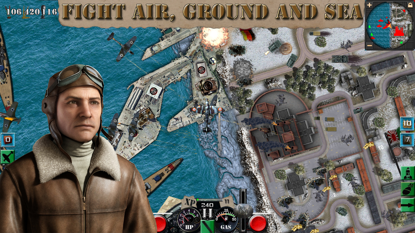 Скриншот из игры War Birds: WW2 Air strike 1942 - 18