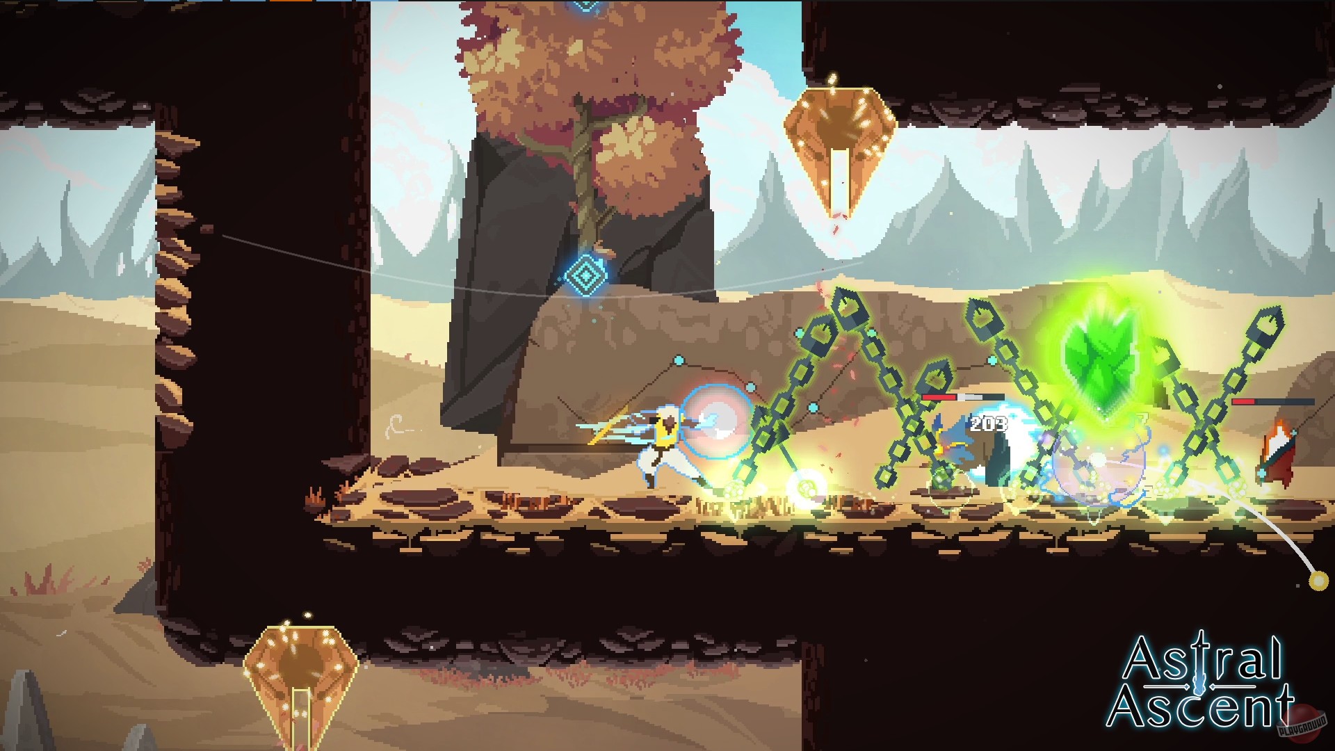 Скриншот из игры Astral Ascent - 15