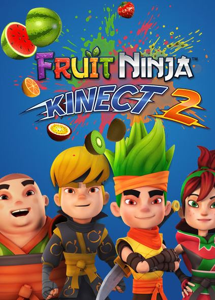 Обложка игры Fruit Ninja Kinect 2