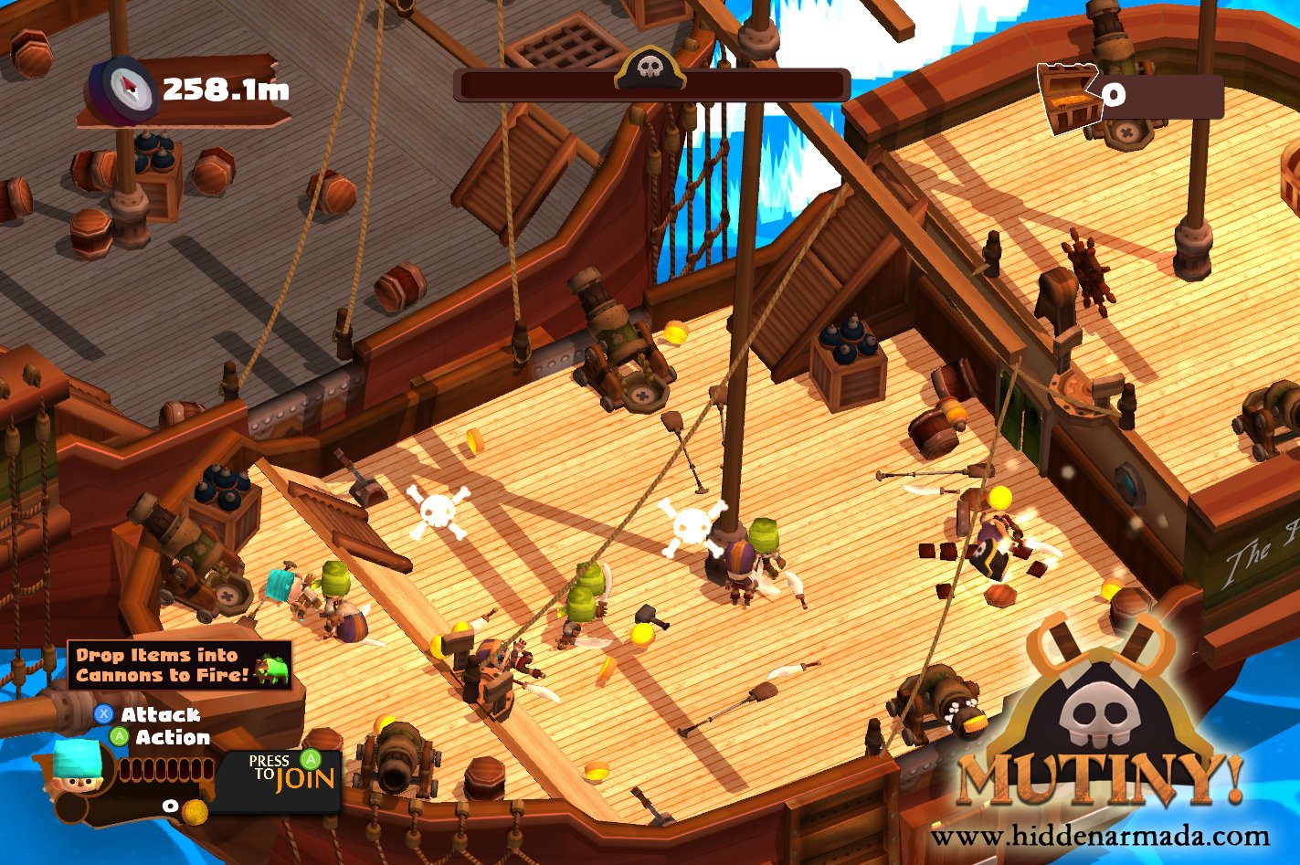 Скриншот из игры Mutiny! - 1