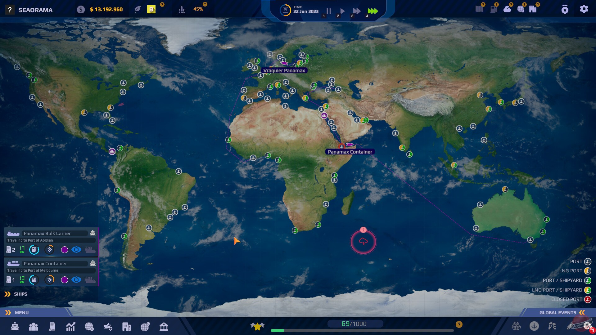 Скриншот из игры SeaOrama: World of Shipping - 3