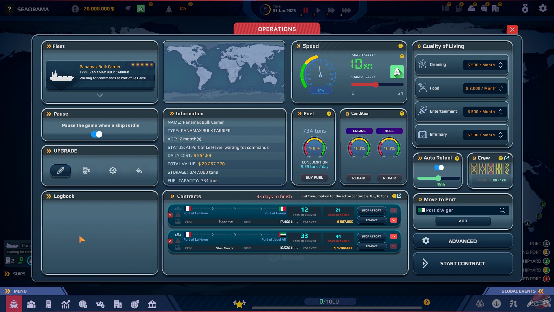 Скриншот из игры SeaOrama: World of Shipping - 7