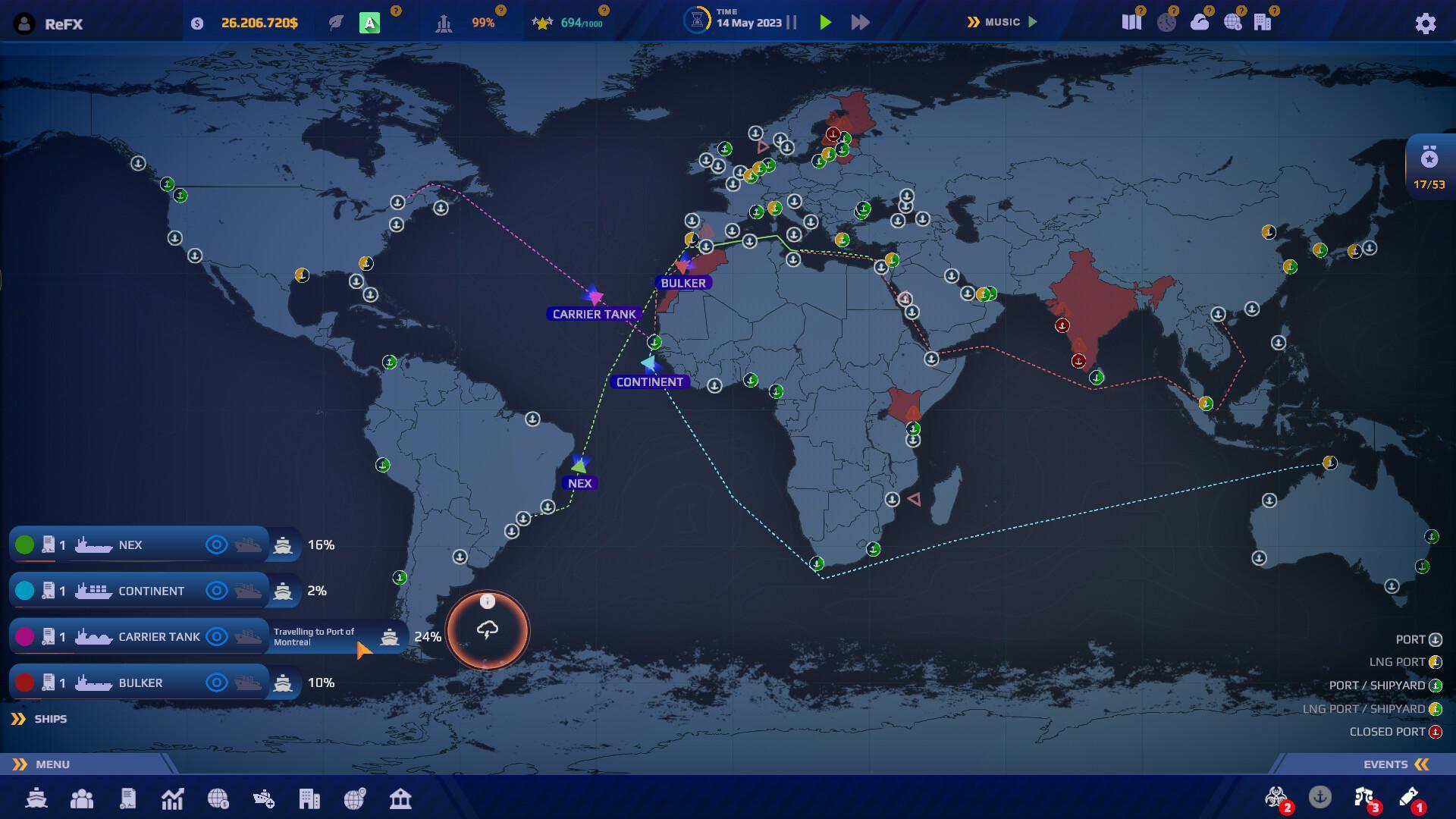 Скриншот из игры SeaOrama: World of Shipping - 15