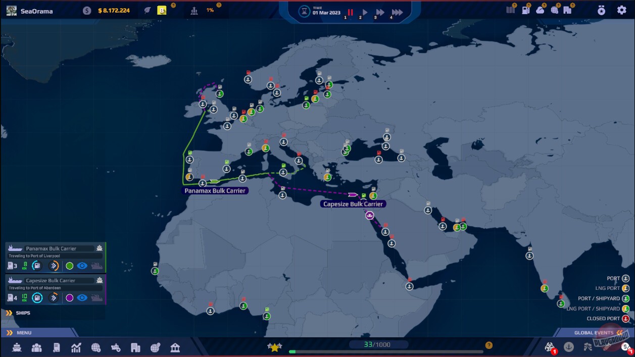 Скриншот из игры SeaOrama: World of Shipping - 1