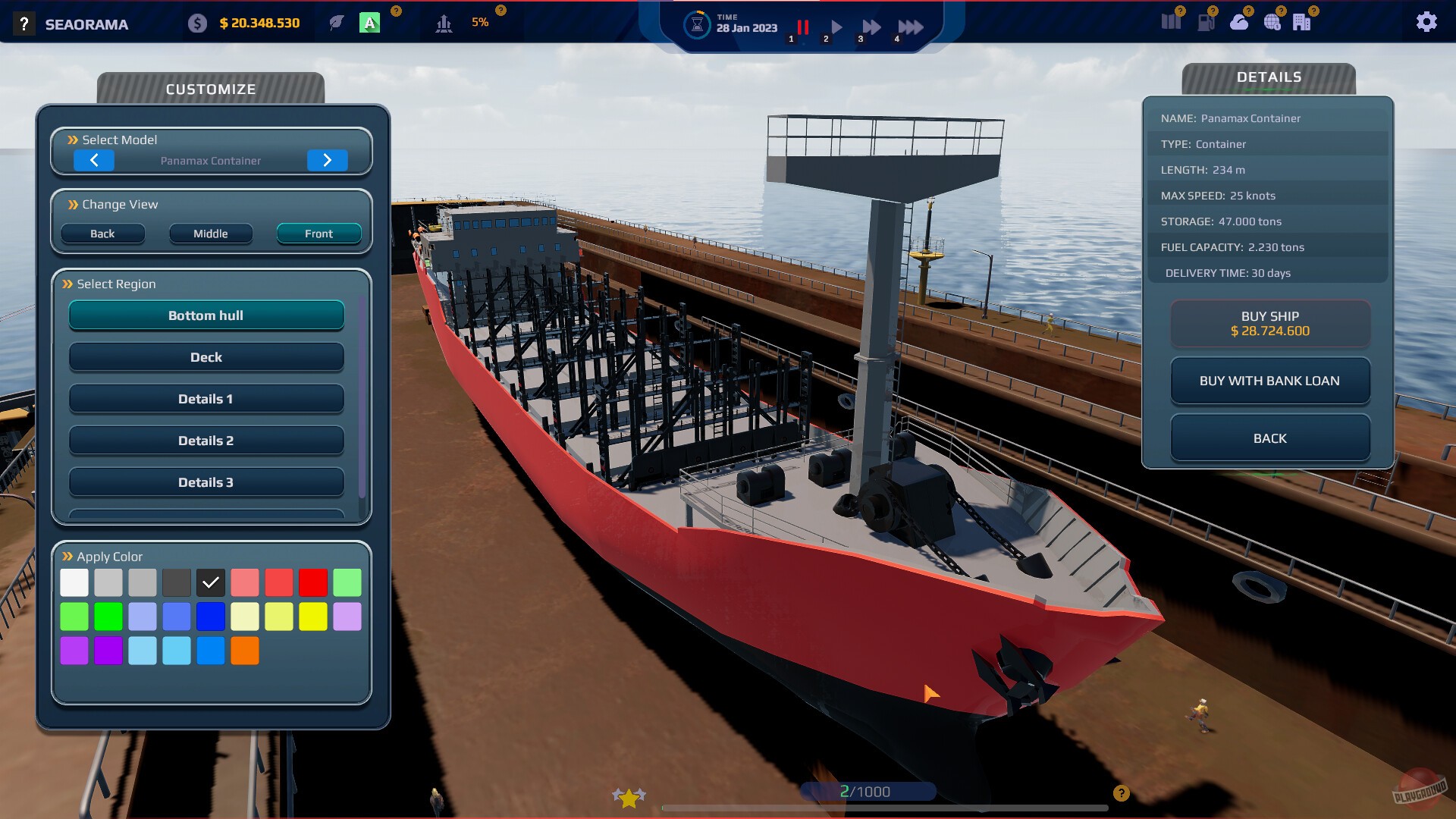 Скриншот из игры SeaOrama: World of Shipping - 5