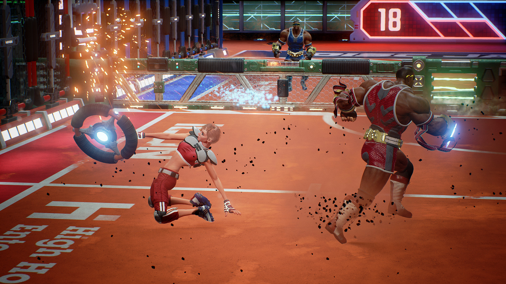 Скриншот из игры Disc Jam - 14