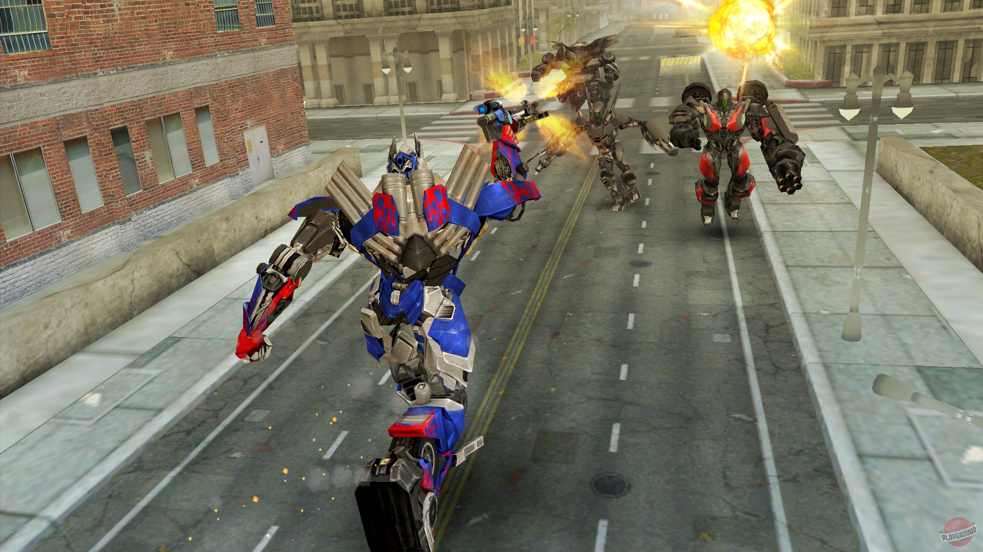 Скриншот из игры Transformers: Age of Extinction - The Official Game - 2
