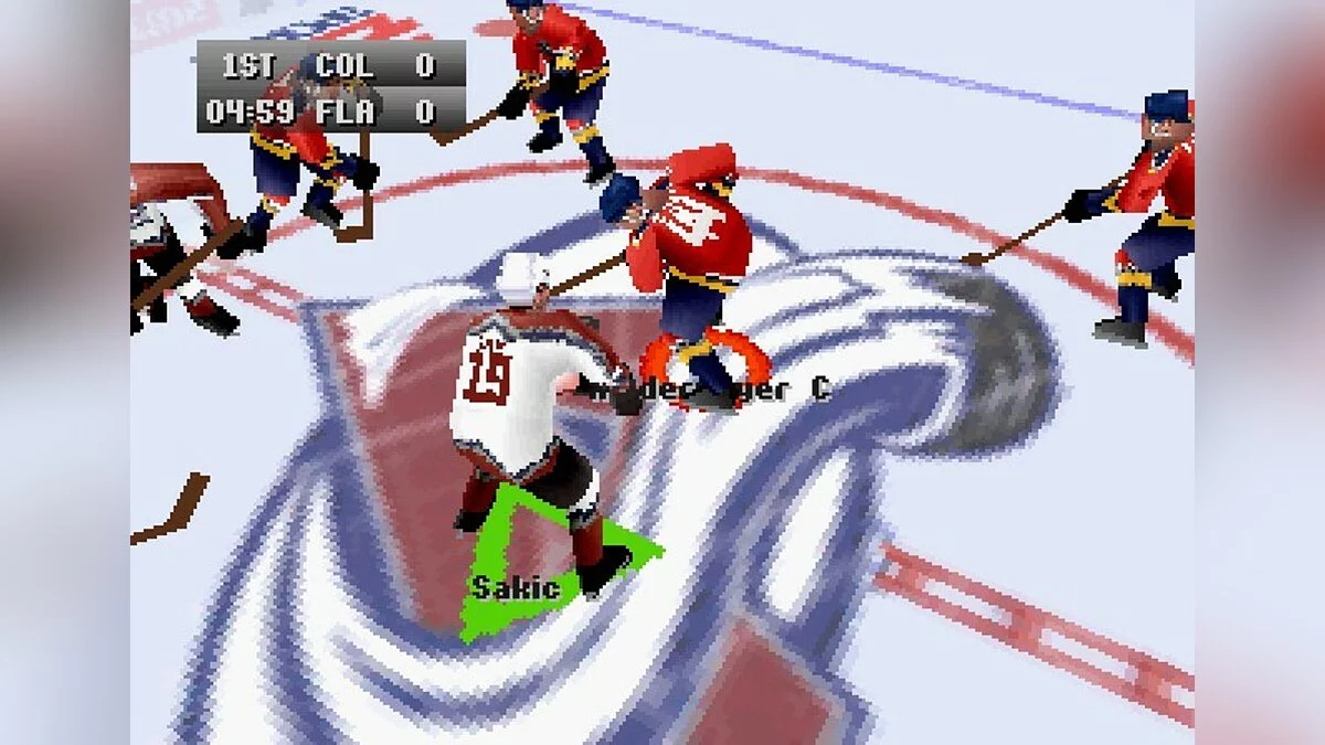 Скриншот из игры NHL 97 - 10