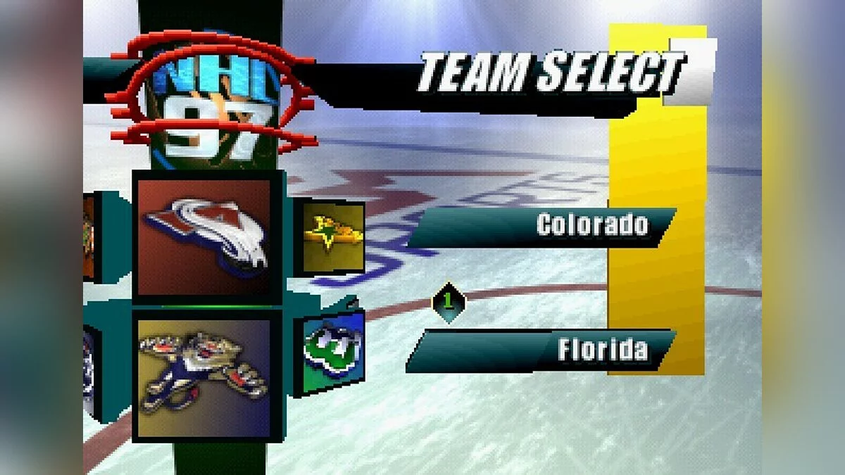 Скриншот из игры NHL 97 - 6