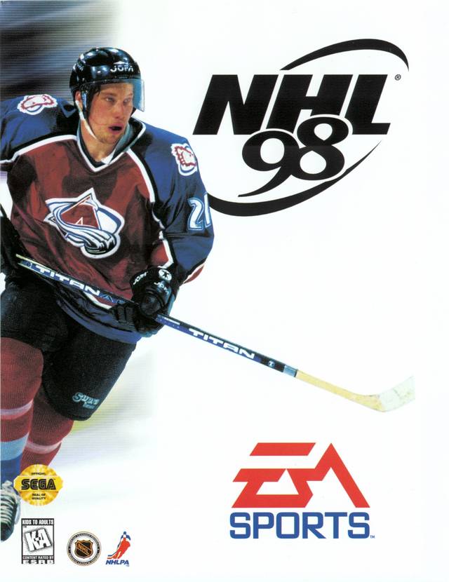 Обложка игры NHL 98