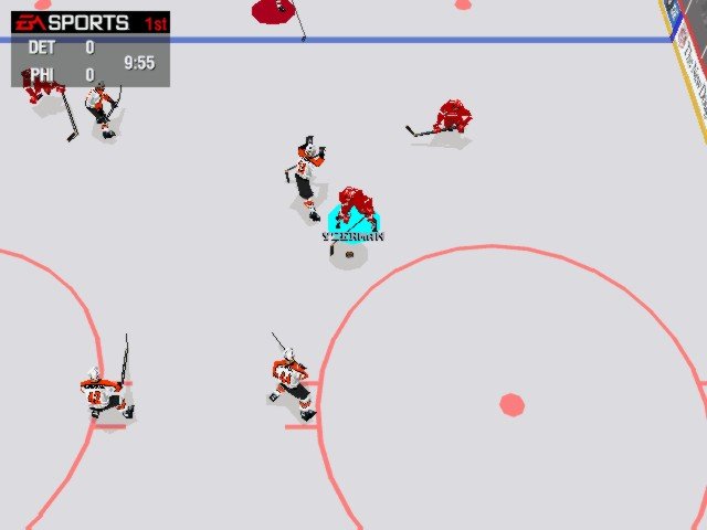 Скриншот из игры NHL 98 - 7