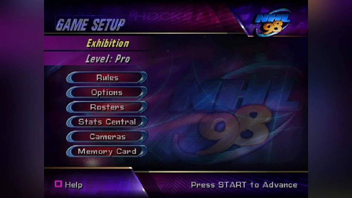 Скриншот из игры NHL 98 - 15