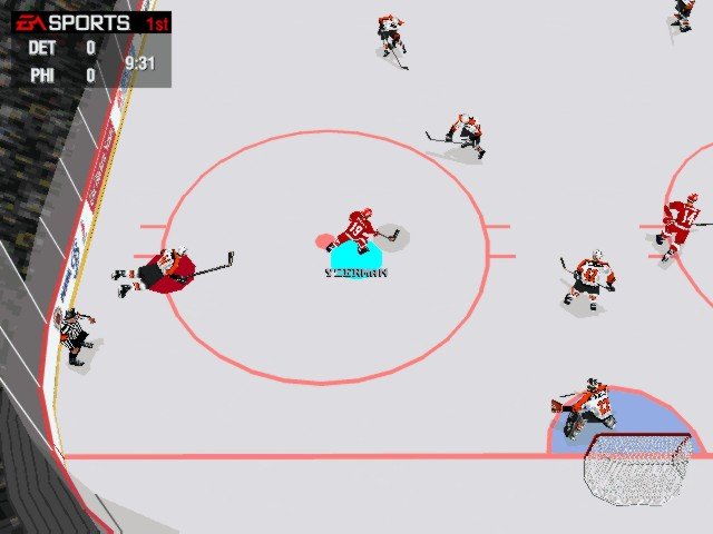 Скриншот из игры NHL 98 - 13