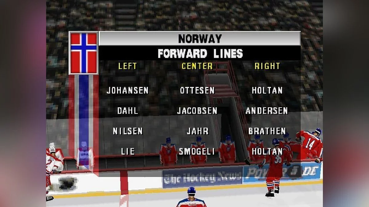 Скриншот из игры NHL 98 - 26