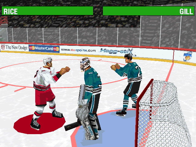 Скриншот из игры NHL 98 - 2
