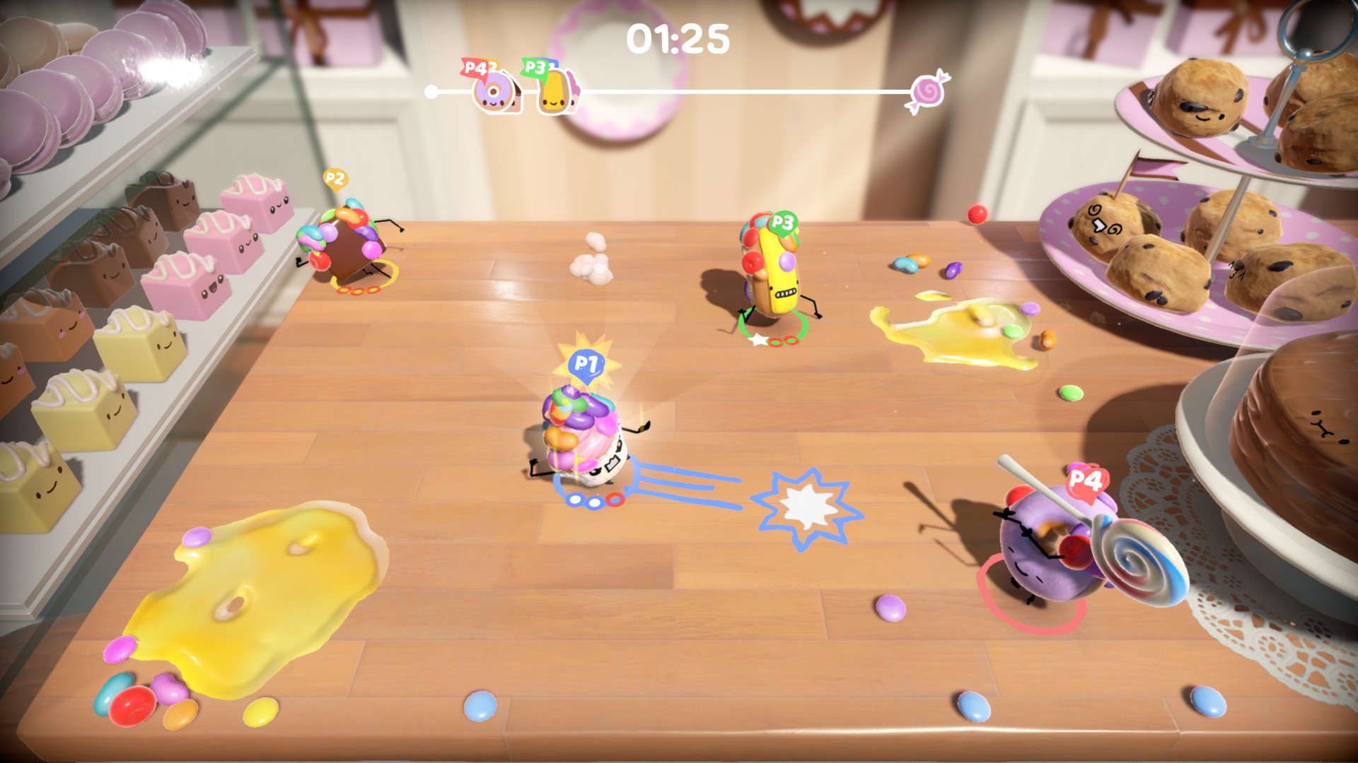Скриншот из игры Cake Bash - 3