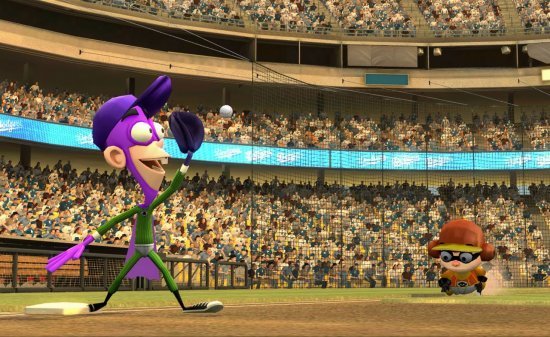Скриншот из игры Nicktoons MLB