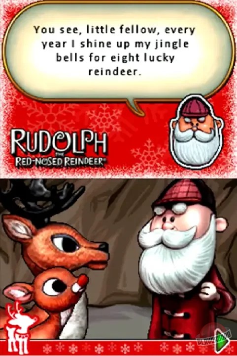 Скриншот из игры Rudolph the Red-Nosed Reindeer (2010) - 1