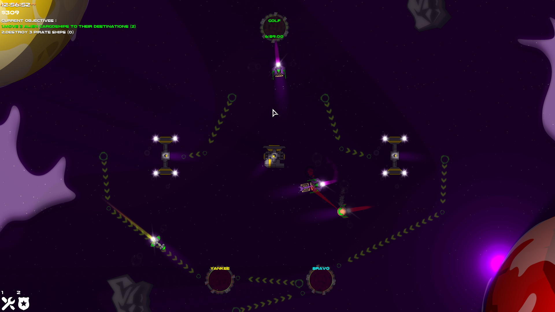 Скриншот из игры Galactica TC - 13