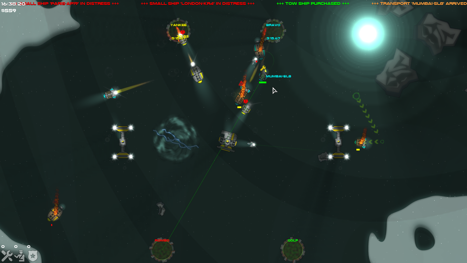 Скриншот из игры Galactica TC - 17