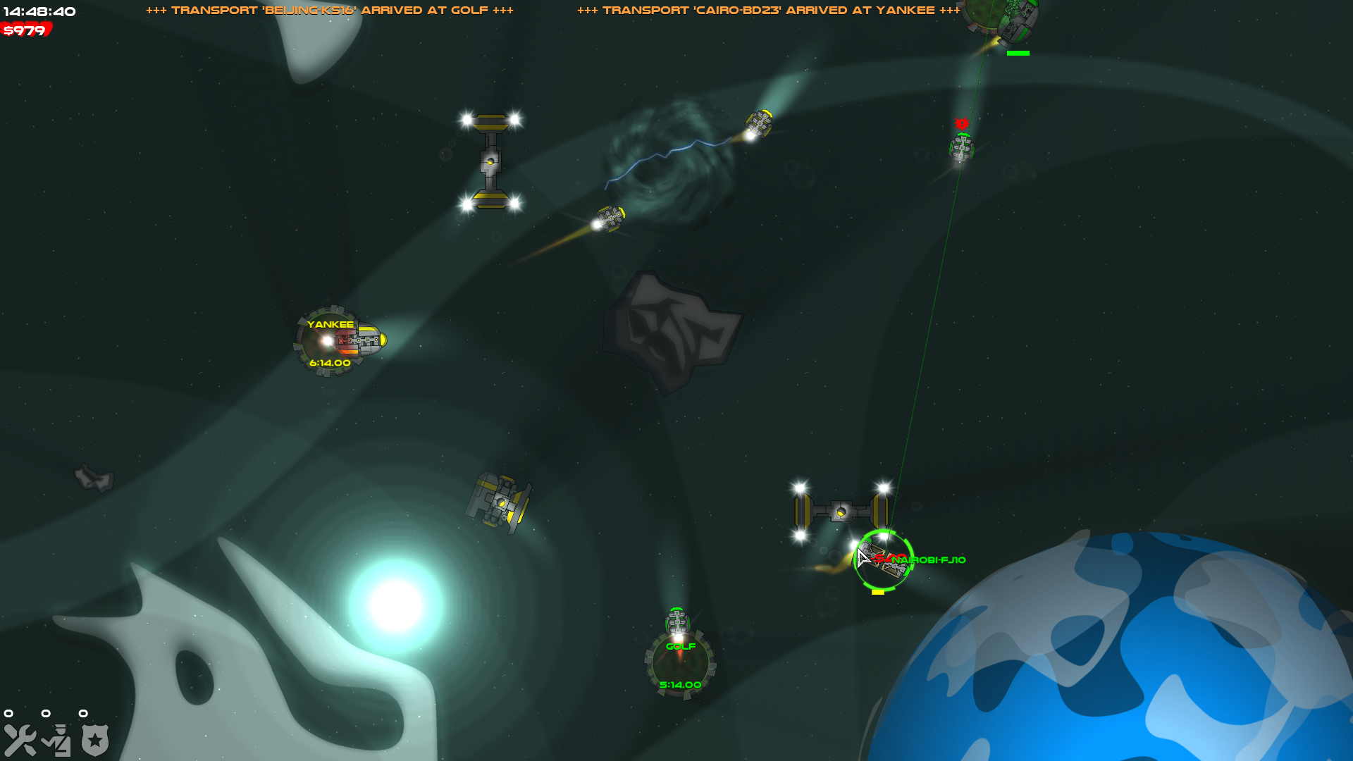 Скриншот из игры Galactica TC - 19