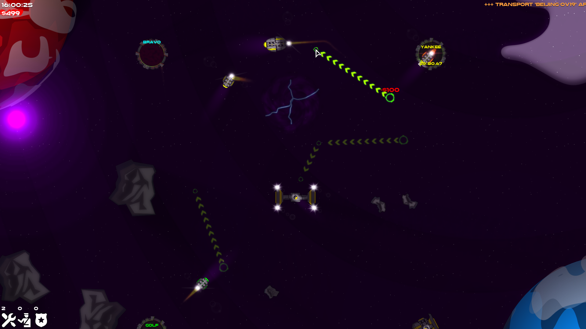 Скриншот из игры Galactica TC - 7