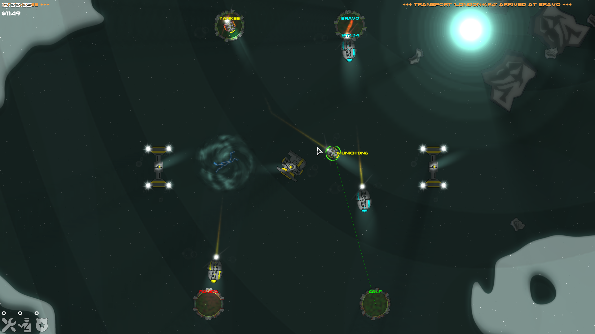 Скриншот из игры Galactica TC - 9