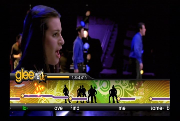 Скриншот из игры Karaoke Revolution: Glee - 2