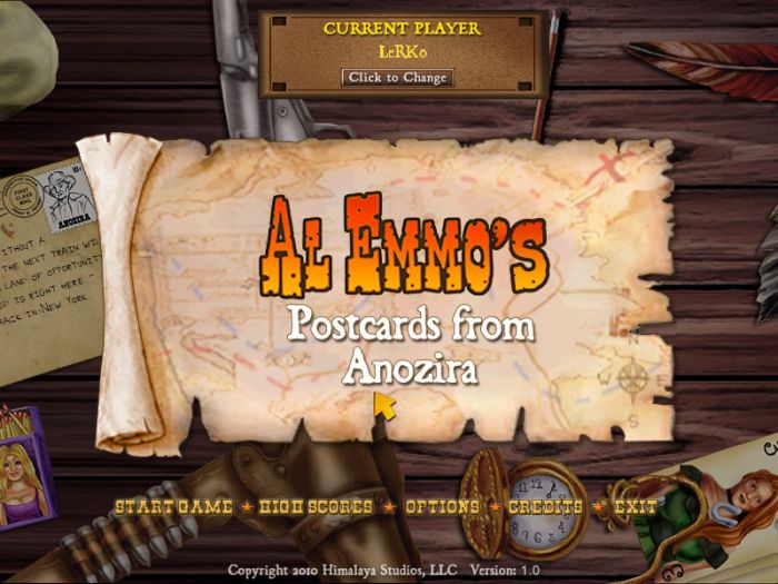 Скриншот из игры Al Emmo's Postcards from Anozira - 1