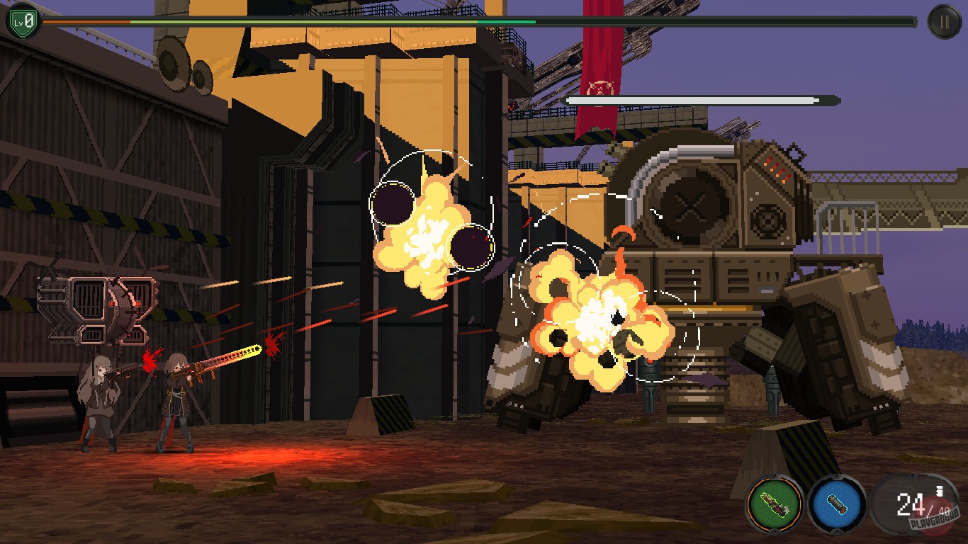 Скриншот из игры Snezhinka: Sentinel Girls 2 - 1