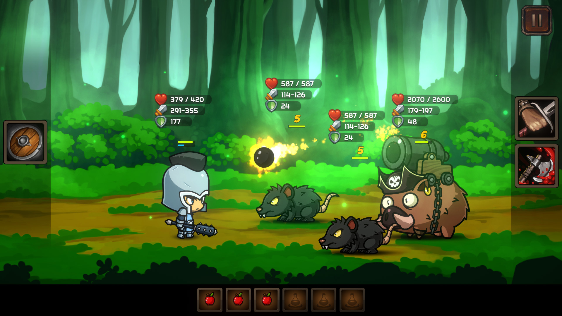 Скриншот из игры Kinda Heroes - 3