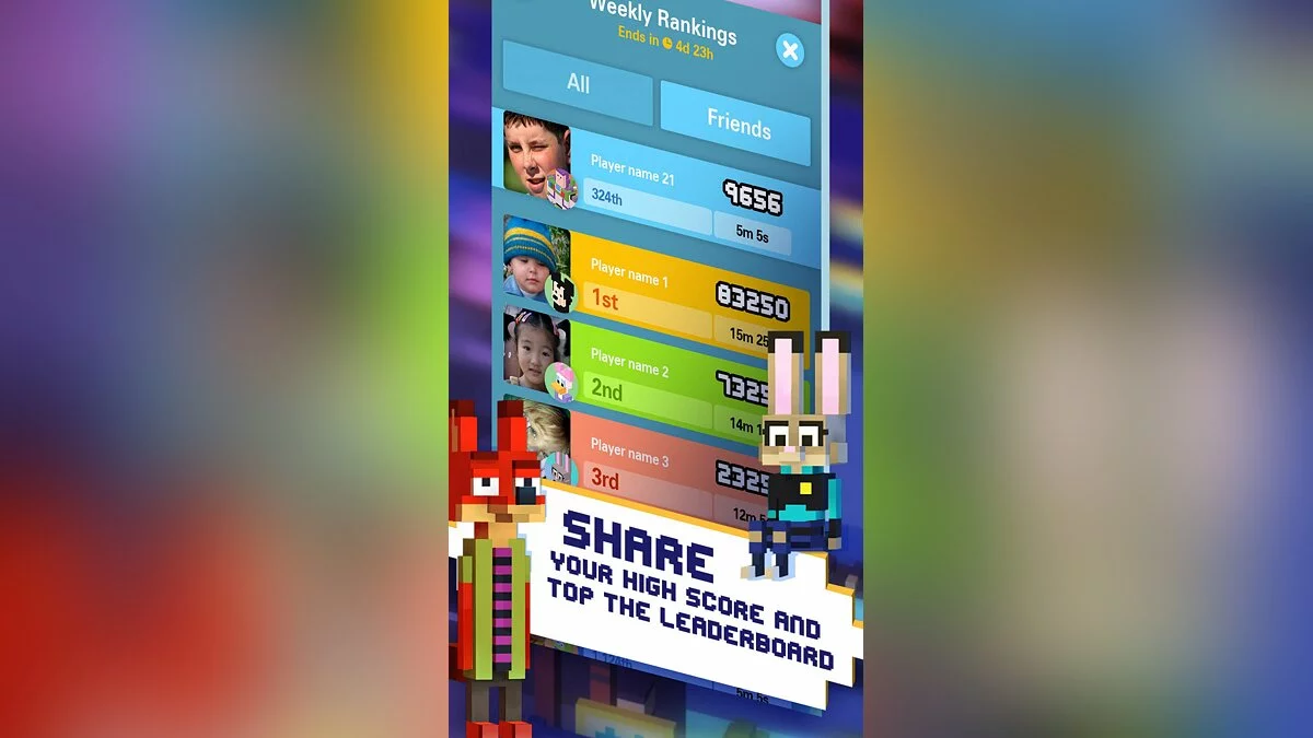 Скриншот из игры Disney Crossy Road - 6