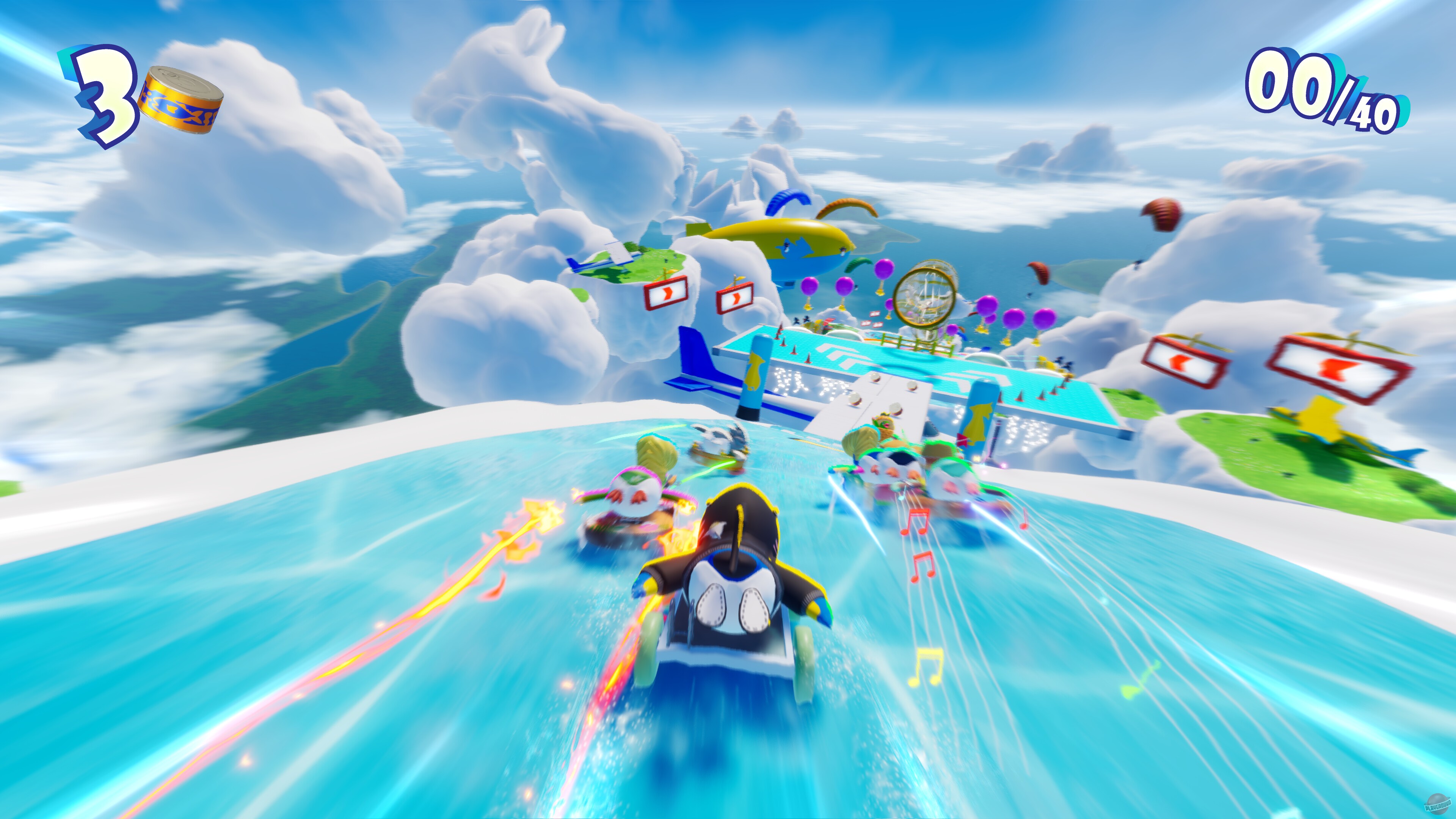 Скриншот из игры Faaast Penguin - 11