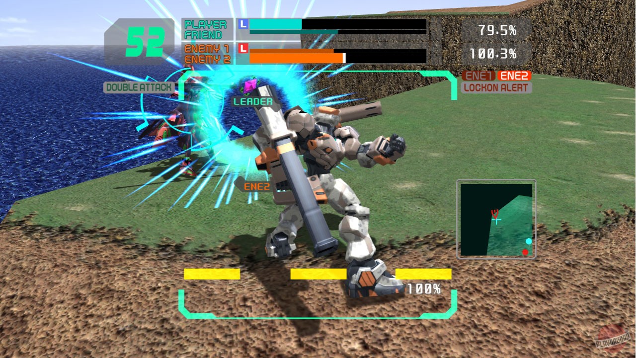 Скриншот из игры Cyber Troopers Virtual-On Force - 15