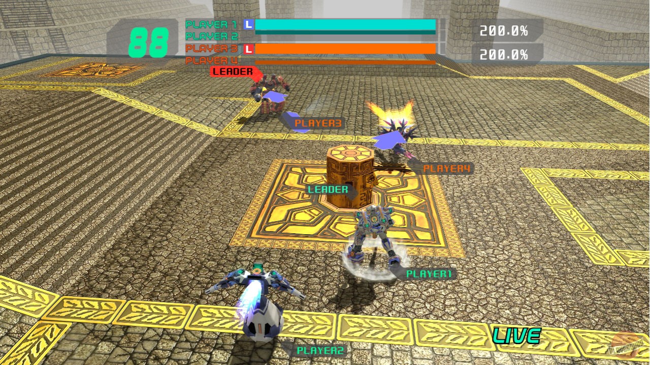 Скриншот из игры Cyber Troopers Virtual-On Force - 6